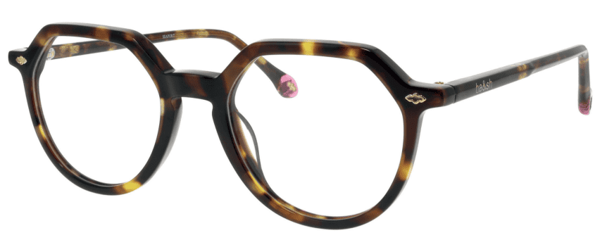 Round tortoise acetate frames made by ba&sh