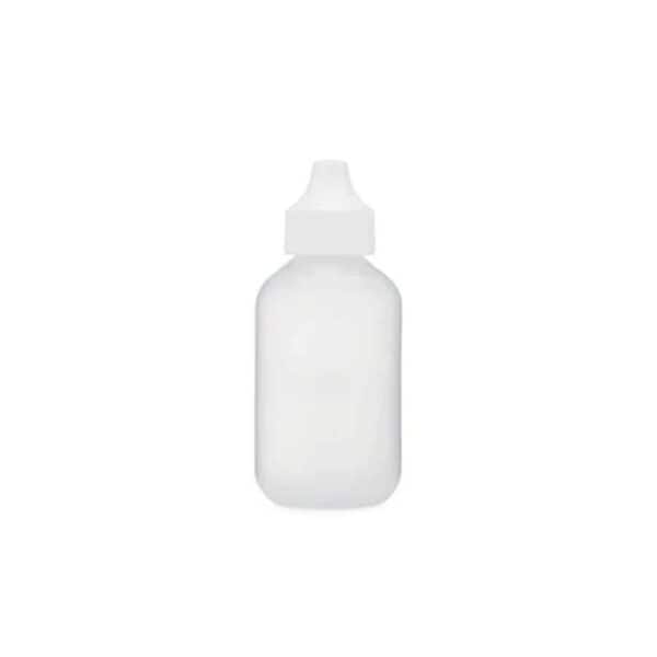 White dropper bottle for eye drops
